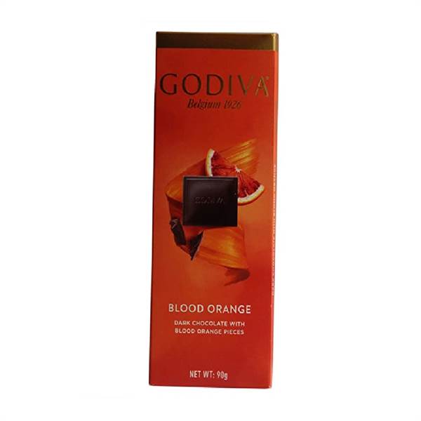 Godiva Belgium 90G Bar Blood Orange Imported